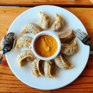 Corn Steamed Momo