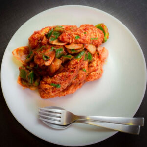 Mushroom Chilli Momo